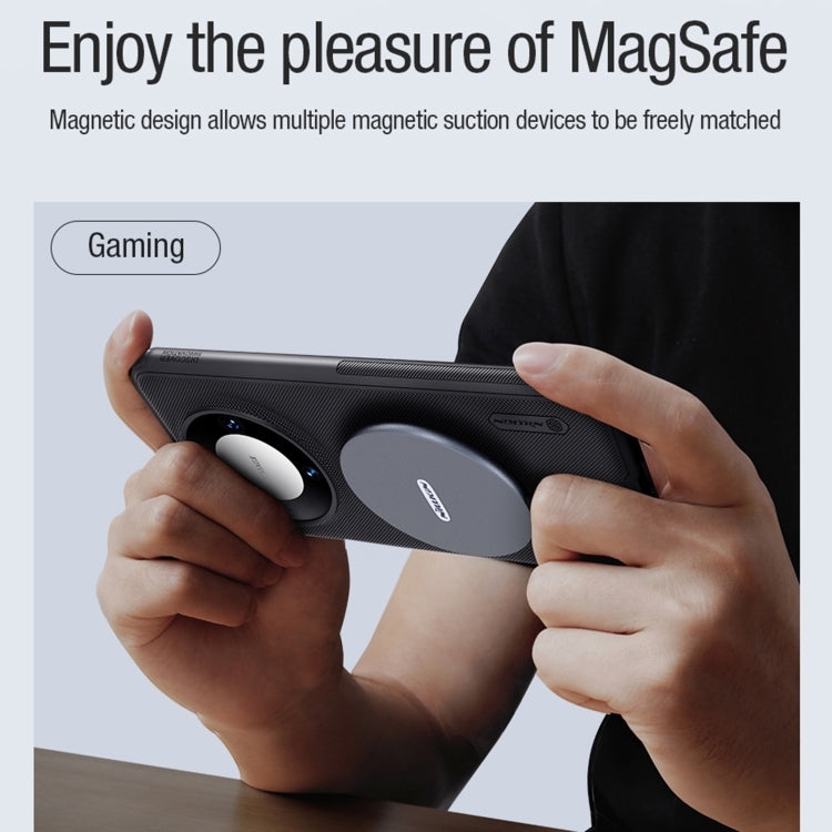 For Huawei Mate 60 NILLKIN Frosted Shield Pro Magnetic Magsafe Phone Case(Green) - Huawei Cases by NILLKIN | Online Shopping South Africa | PMC TechLife | Buy Now Pay Later Mobicred