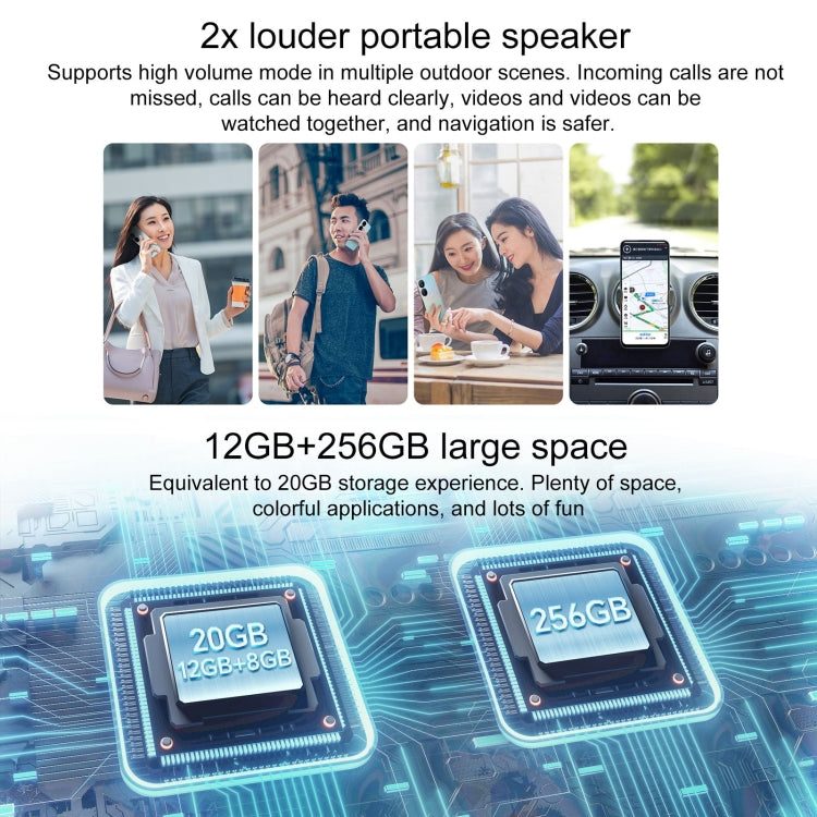 Honor Play8T, 12GB+256GB,  6.8 inch MagicOS 7.2 Dimensity 6080 Octa Core up to 2.4GHz, Network: 5G, OTG, Not Support Google Play(Green) - free shipping - PMC TechLife - Order now!