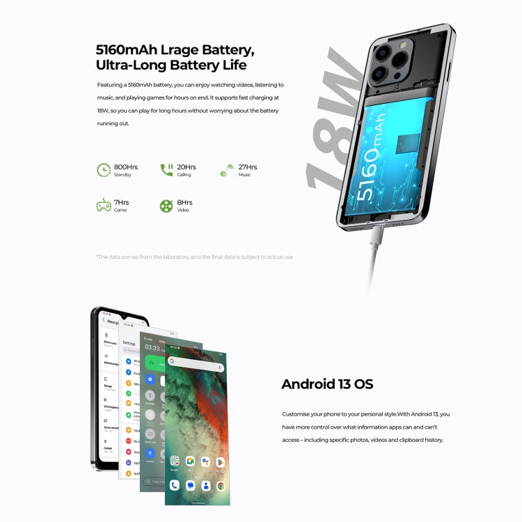 HOTWAV Note 13 Pro, 8GB+256GB, Side Fingerprint Identification, 6.6 inch Android 13 UMS9230 T606 Octa Core up to 1.6GHz, Network: 4G, NFC, OTG(Purple) - free shipping - PMC TechLife - Order now!