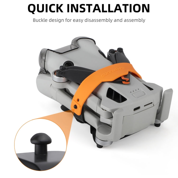 For DJI Mini 4 Pro Sunnylife SJ711 Blade Holder Fixed Propeller Fixer Guard(Orange) - free shipping - PMC TechLife - Order now!