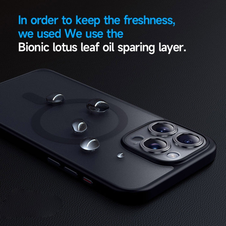 For iPhone 15 SULADA Magsafe Magnetic Matte PC + TPU Phone Case(Titanium Black) - iPhone 15 Cases by SULADA | Online Shopping South Africa | PMC TechLife | Buy Now Pay Later Mobicred