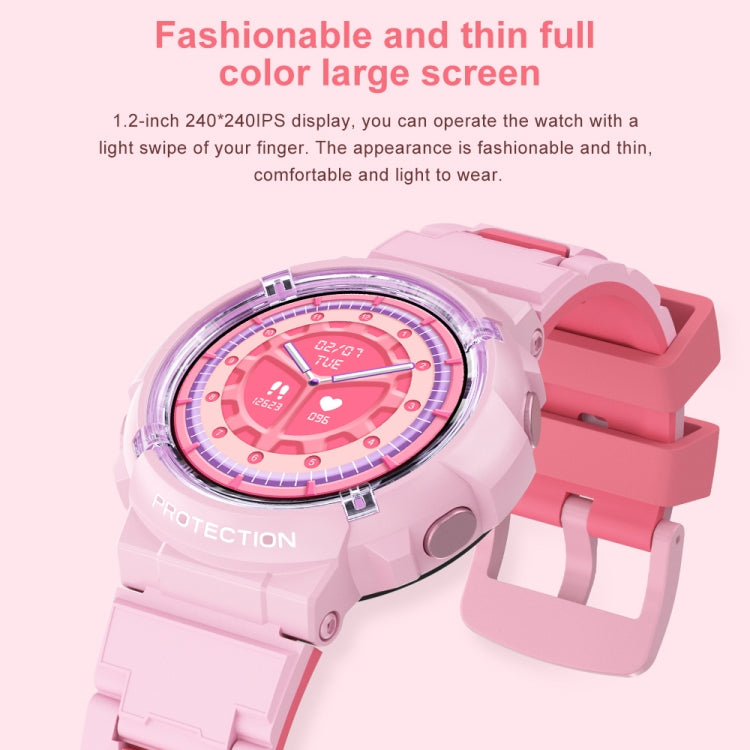 HT19 1.2 inch Round Screen IP68 Children Smart Watch, Support Sleep Monitoring(Blue) - Smart Watches by PMC TechLife | Online Shopping South Africa | PMC TechLife