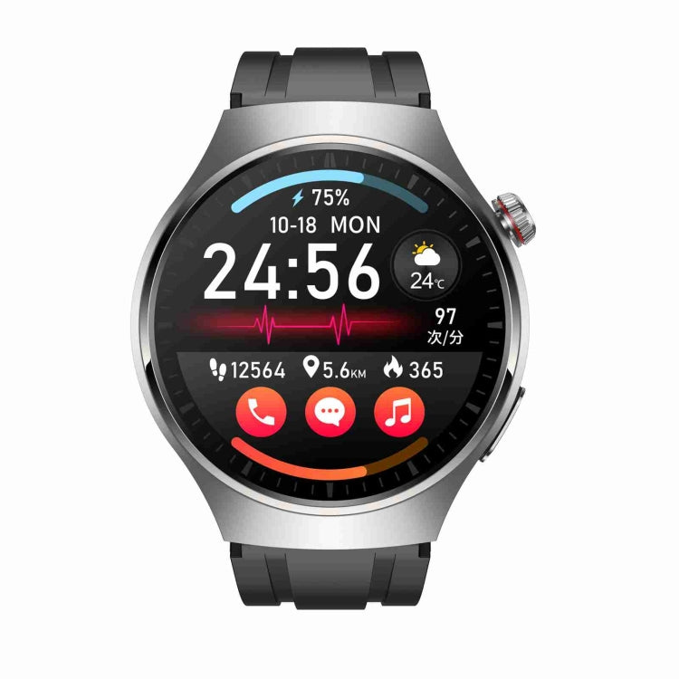 MT200 1.43 inch AMOLED IP67 Smart Call Watch, Support ECG/Body Temperature/Blood Glucose Monitoring(Silver) - Smart Watches by PMC TechLife | Online Shopping South Africa | PMC TechLife