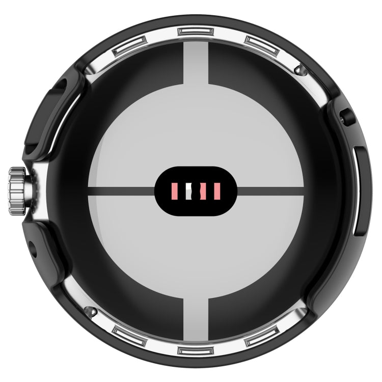 For Google Pixel Watch 2 PC + Tempered Film Integrated Watch Protective Case(Black) - free shipping - PMC TechLife - Order now!