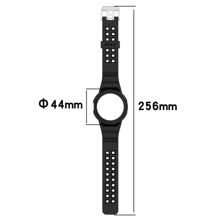 For Google Pixel Watch 2 Integrated Fully Enclosed Silicone Watch Band(Transparent) - Watch Bands by PMC TechLife | Online Shopping South Africa | PMC TechLife