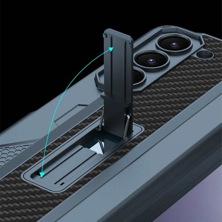 For Samsung Galaxy Z Fold5 GKK Integrated Folding Mech Shell PC Phone Case with Slide Pen Box(Green) - free shipping - PMC TechLife - Order now!