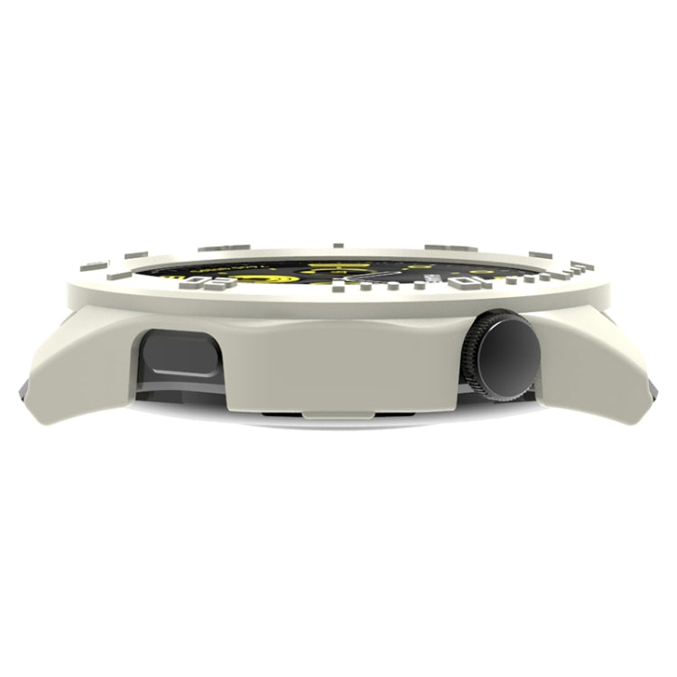 For Huawei Watch GT 4 Half Cover PC Watch Protective Case with Scale(Pink) - Watch Cases by PMC TechLife | Online Shopping South Africa | PMC TechLife