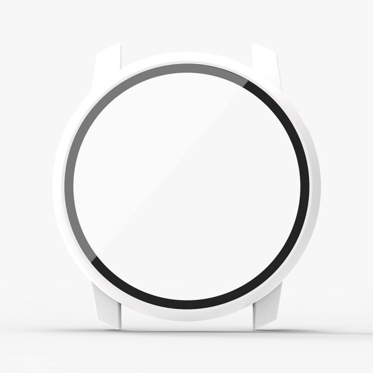 For COROS Pace 3 PC + Tempered Film Integrated Watch Protective Case(White) - Watch Case by PMC TechLife | Online Shopping South Africa | PMC TechLife