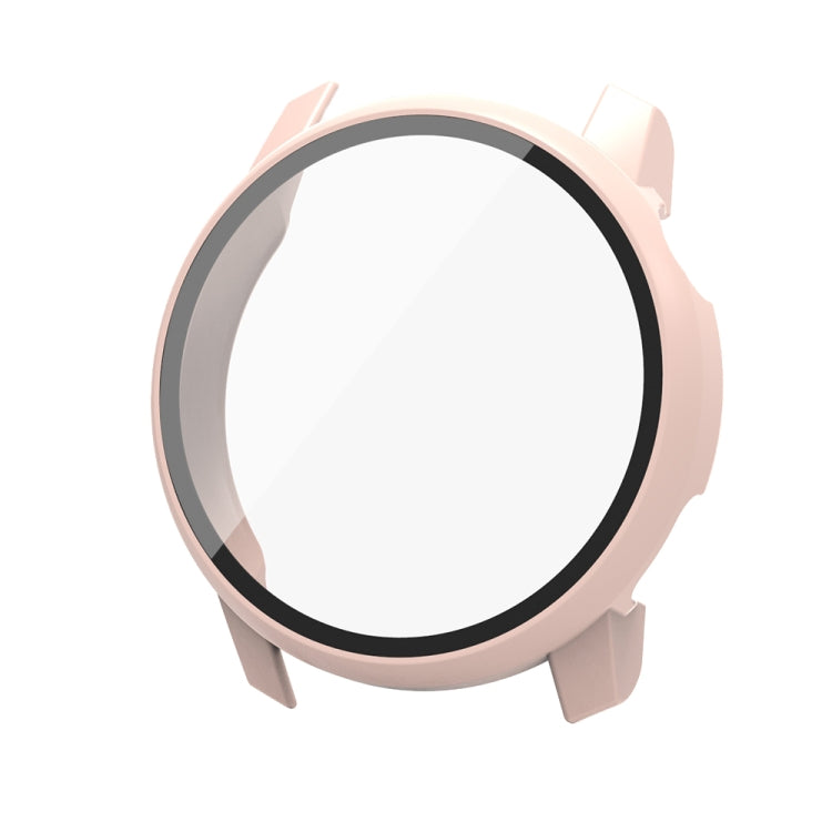 For COROS Pace 3 PC + Tempered Film Integrated Watch Protective Case(Pink) - Watch Case by PMC TechLife | Online Shopping South Africa | PMC TechLife