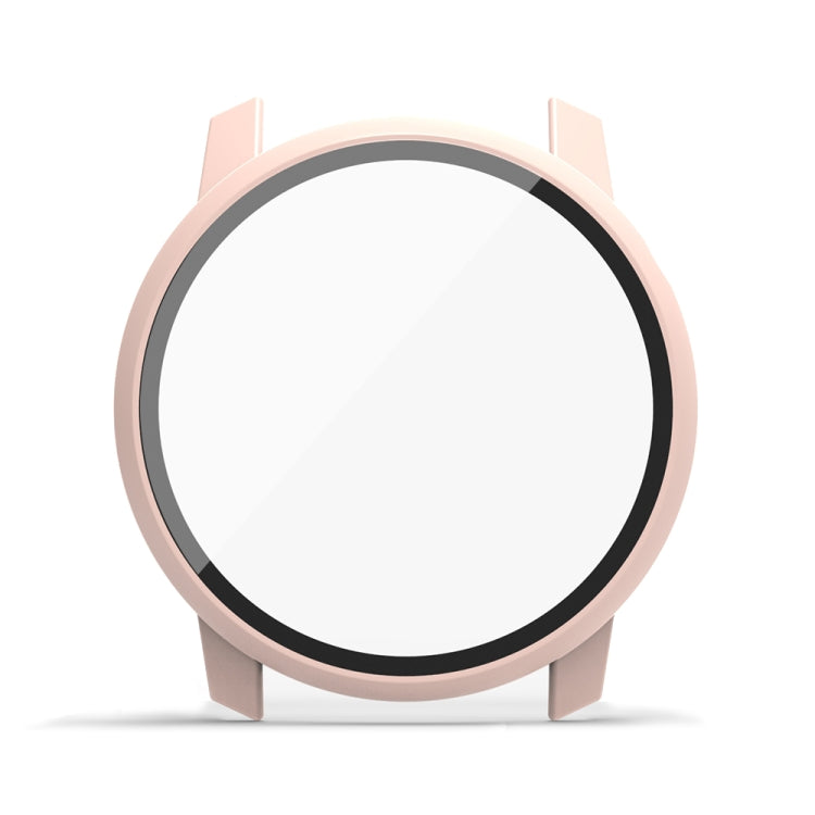 For COROS Pace 3 PC + Tempered Film Integrated Watch Protective Case(Pink) - Watch Case by PMC TechLife | Online Shopping South Africa | PMC TechLife