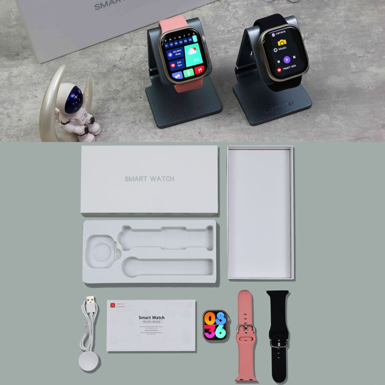 Q9 Smart Bracelet, 2.01 inch Waterproof Smart Watch, BT Call / Heart Rate / Blood Pressure / Blood Oxygen(Pink Gold) - free shipping - PMC TechLife - Order now!