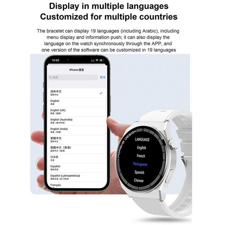 TM06 Smart Bracelet, 1.28 inch IP67 Waterproof Smart Watch, Bluetooth Call / Heart Rate / Blood Pressure / Blood Oxygen(White) - Smart Watches by PMC TechLife | Online Shopping South Africa | PMC TechLife