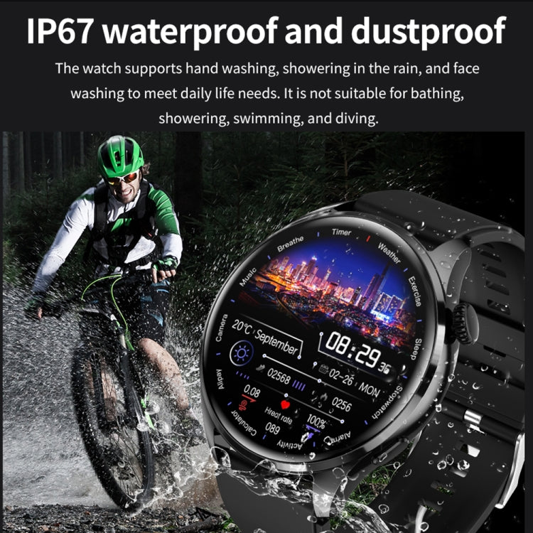 TM05 Pro Smart Bracelet, 1.46 inch Steel Band IP67 Waterproof Smart Watch, Bluetooth Call / Heart Rate / Blood Pressure / Blood Oxygen(Silver) - Smart Watches by PMC TechLife | Online Shopping South Africa | PMC TechLife | Buy Now Pay Later Mobicred