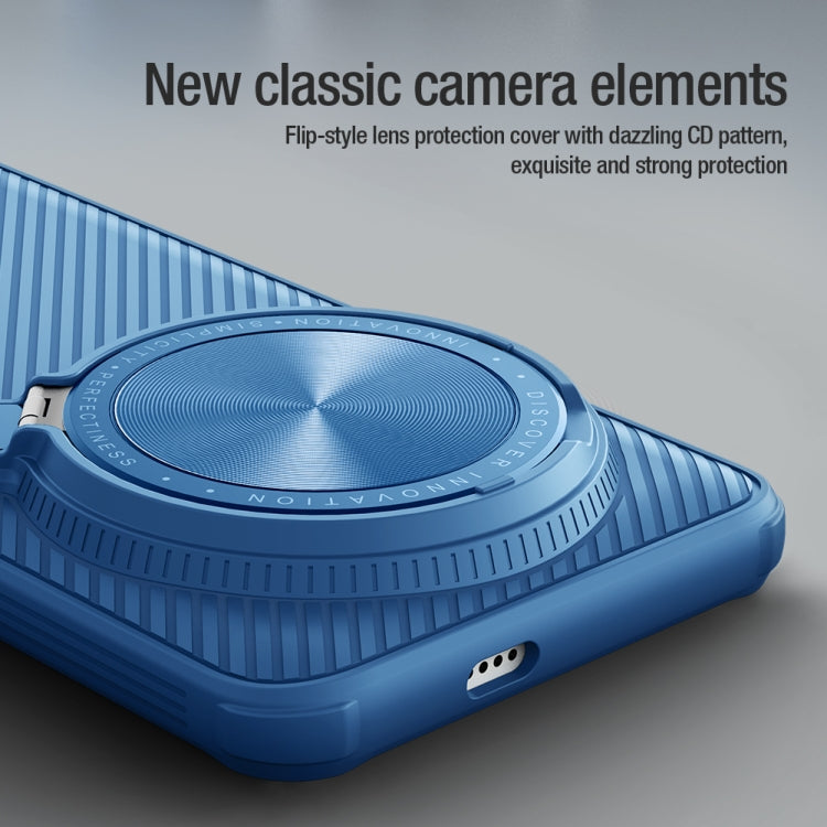 For Xiaomi 14 Ultra NILLKIN Black Mirror Prop CD Texture Mirror Phone Case(Green) - 14 Ultra Cases by NILLKIN | Online Shopping South Africa | PMC TechLife | Buy Now Pay Later Mobicred