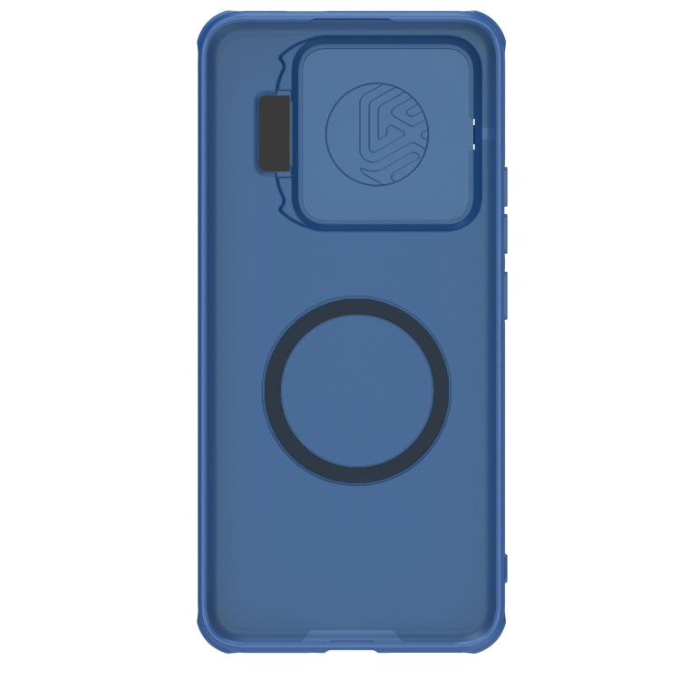 For Xiaomi 14 Pro NILLKIN Black Mirror Prop CD Texture Mirror MagSafe Magnetic Phone Case(Blue) - 14 Pro Cases by NILLKIN | Online Shopping South Africa | PMC TechLife | Buy Now Pay Later Mobicred