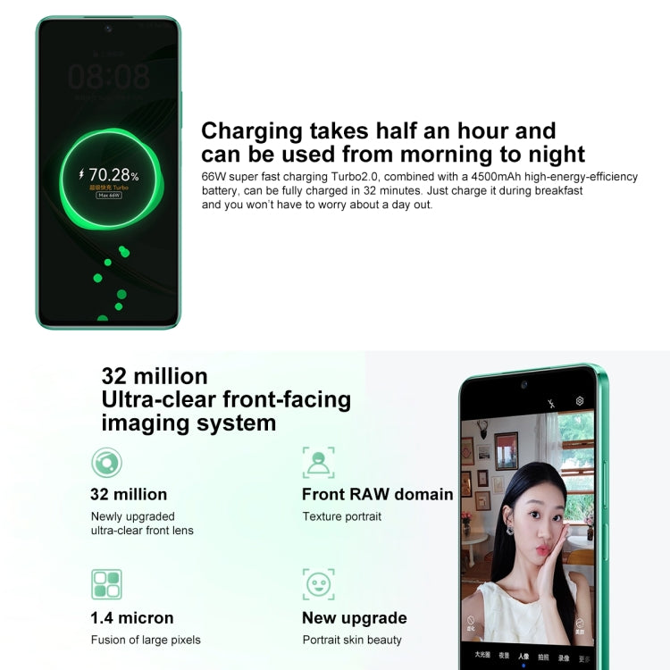 HUAWEI nova 11 SE, 256GB, Screen Fingerprint Identification, 6.67 inch HarmonyOS 4.0 Qualcomm Snapdragon 680 Octa Core, Network: 4G, NFC, OTG, Not Support Google Play(White) - free shipping - PMC TechLife - Order now!