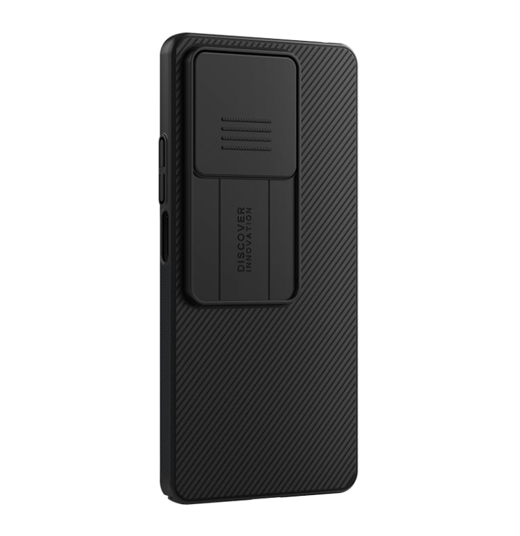 For Xiaomi Redmi Note 13 5G NILLKIN Black Mirror Series Camshield PC Phone Case(Black) - Xiaomi Cases by NILLKIN | Online Shopping South Africa | PMC TechLife | Buy Now Pay Later Mobicred