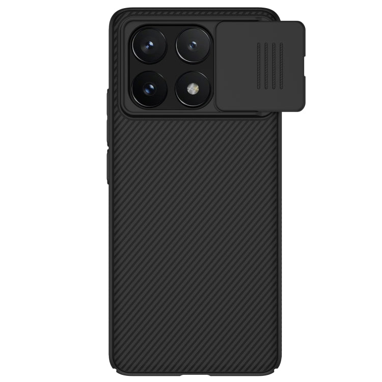 For Xiaomi Redmi K70E / Poco X6 Pro 5G NILLKIN Black Mirror Series Camshield PC Phone Case(Black) - free shipping - PMC TechLife - Order now!