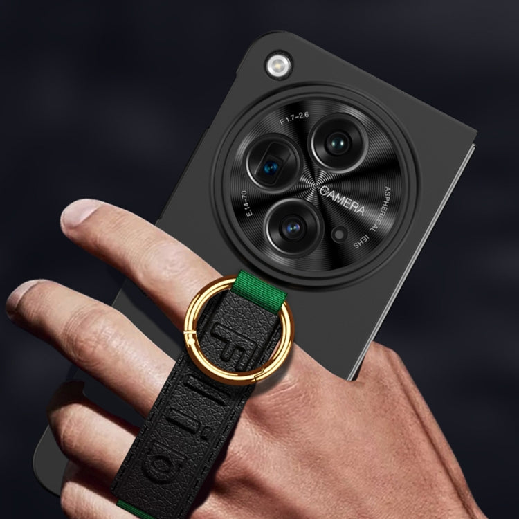 For OPPO Find N3 / OnePlus Open GKK Integrated Ultrathin Shockproof Phone Case with Ring Wrist Strap(Green) - free shipping - PMC TechLife - Order now!