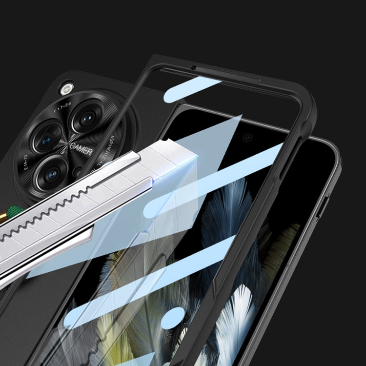 For OPPO Find N3 / OnePlus Open GKK Integrated Ultrathin Shockproof Phone Case with Ring Wrist Strap(Carbon Fiber) - OPPO Cases by GKK | Online Shopping South Africa | PMC TechLife | Buy Now Pay Later Mobicred