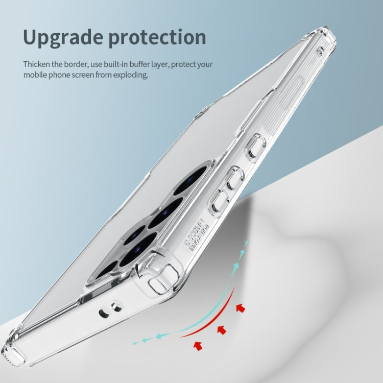 For Samsung Galaxy S24 Ultra 5G NILLKIN PC + TPU Phone Case(Transparent) - Galaxy S24 Ultra 5G Cases by NILLKIN | Online Shopping South Africa | PMC TechLife | Buy Now Pay Later Mobicred