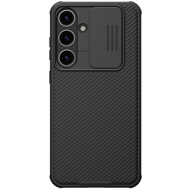 For Samsung Galaxy S24+ 5G NILLKIN Black Mirror Pro Series Camshield PC Phone Case(Black) - Galaxy S24+ 5G Cases by NILLKIN | Online Shopping South Africa | PMC TechLife | Buy Now Pay Later Mobicred