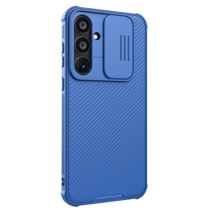 For Samsung Galaxy A55 NILLKIN Black Mirror Pro Series Camshield PC Phone Case(Blue) - free shipping - PMC TechLife - Order now!