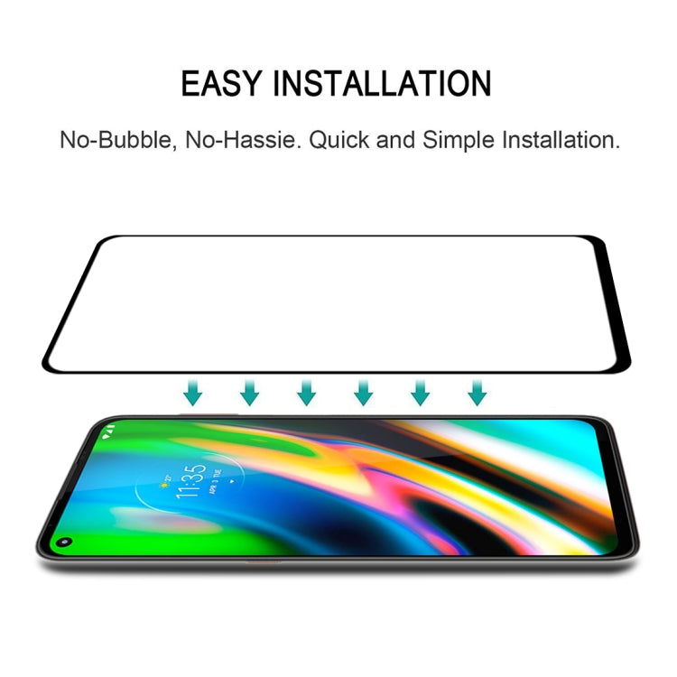 For Motorola Moto G9 Plus Full Glue Full Screen Tempered Glass Film - free shipping - PMC TechLife - Order now!
