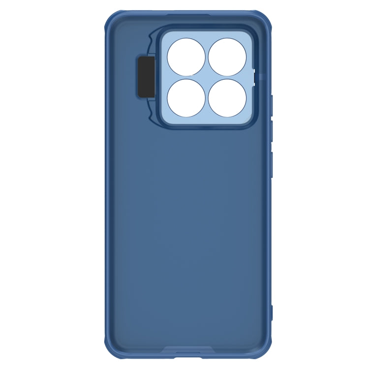 For Xiaomi 14 Pro NILLKIN Black Mirror Prop CD Texture Mirror Precise Hole MagSafe Magnetic Phone Case(Blue) - free shipping - PMC TechLife - Order now!