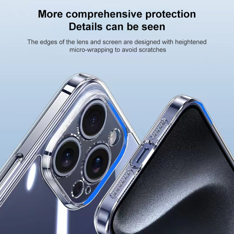 For iPhone 13 Integrated Ultra-thin Crystal Glass Phone Case(Transparent) - free shipping - PMC TechLife - Order now!