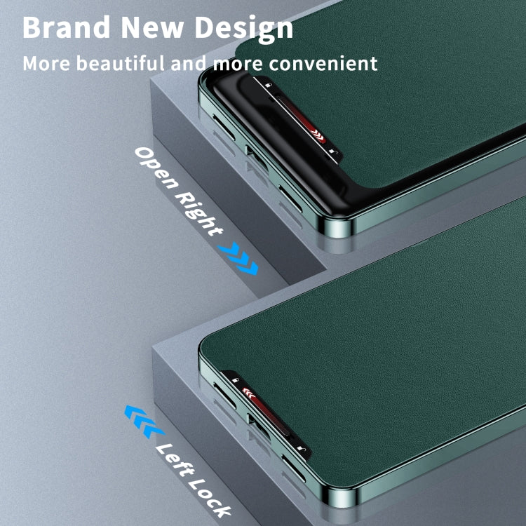 For Samsung Galaxy S23 Ultra 5G MagSafe Magnetic Plain Metal Phone Case(Green) - Galaxy S23 Ultra 5G Cases by PMC TechLife | Online Shopping South Africa | PMC TechLife