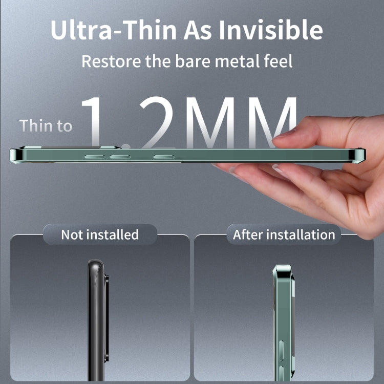 For Samsung Galaxy S24 Ultra 5G MagSafe Magnetic Plain Metal Phone Case(Green) - free shipping - PMC TechLife - Order now!