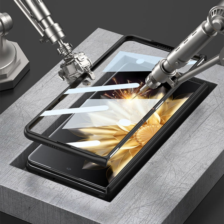 For Honor Magic V2 GKK Integrated Magnetic Folding Hinge All-inclusive Phone Case(Black) - Honor Cases by GKK | Online Shopping South Africa | PMC TechLife | Buy Now Pay Later Mobicred