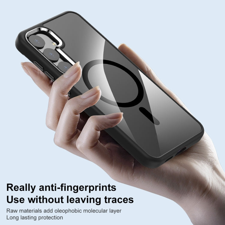 For Samsung Galaxy S24 5G MagSafe Anti-fingerprint Highly Transparent PC Phone Case(Blue) - Galaxy S24 5G Cases by PMC TechLife | Online Shopping South Africa | PMC TechLife