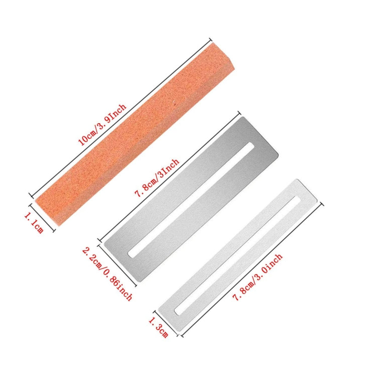 Guitar Neck Measuring Ruler Guitar Sharpening File Guitar Neck Notch Ruler Fret Polishing Pad - free shipping - PMC TechLife - Order now!