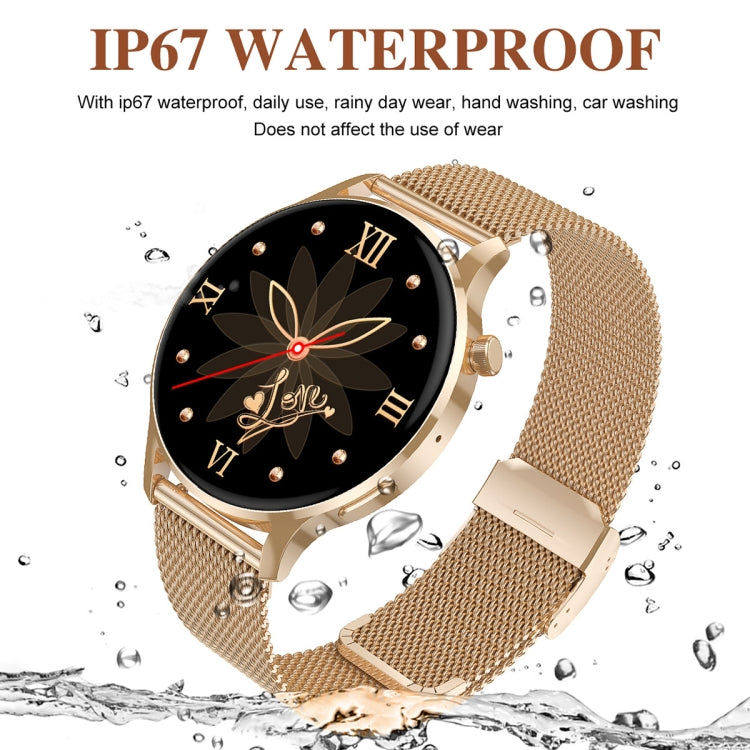 Watch3 Pro 1.3 inch AMOLED Screen Wireless Charging Smart Watch, Supports BT Call / NFC(Champagne) - free shipping - PMC TechLife - Order now!