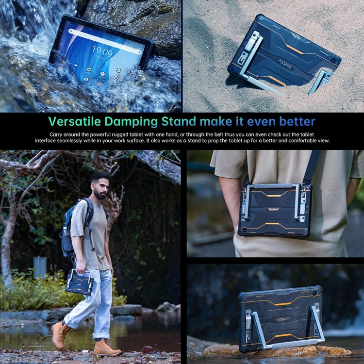 OUKITEL RT6 4G Network IP68/IP69K Rugged Tablet, 8GB+256GB, 10.1 inch Android 13 MediaTek MT8788 Octa Core Support Dual SIM, EU Plug(Orange) - free shipping - PMC TechLife - Order now!