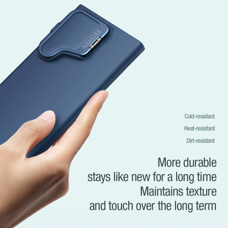 For Samsung Galaxy S24 Ultra 5G NILLKIN CamShield Prop Liquid Silicone Phone Case(Black) - free shipping - PMC TechLife - Order now!
