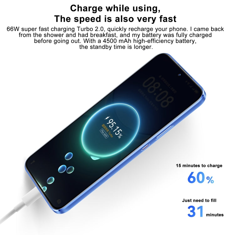 Huawei nova 12 Active, 8GB+512GB, Screen Fingerprint Identification, 6.7 inch HarmonyOS 4.0 Qualcomm Snapdragon 778G 4G Octa Core, Network: 4G, NFC, OTG, Not Support Google Play(White) - free shipping - PMC TechLife - Order now!