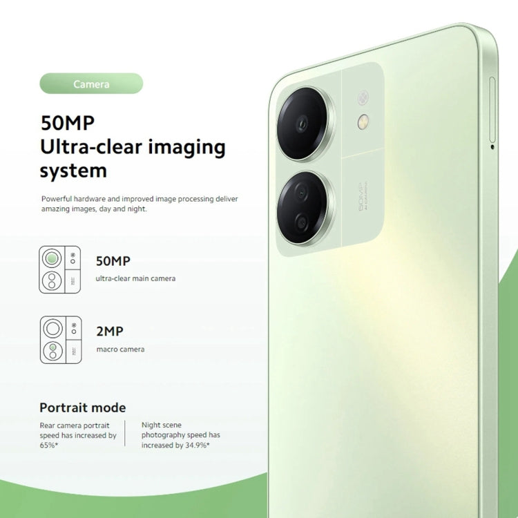 Xiaomi Redmi 13C 5G, 4GB+128GB,  6.74 inch MIUI 14 MediaTek Dimensity 6100+ Octa Core 2.2GHz, NFC, Network: 5G, Not Support Google Play(Starlight Black) - free shipping - PMC TechLife - Order now!