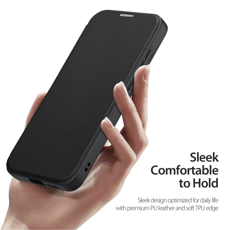 For Samsung Galaxy S24+ 5G DUX DUCIS Skin X Pro Series Magsafe Ring Holder Leather Phone Case(Black) - Galaxy S24+ 5G Cases by DUX DUCIS | Online Shopping South Africa | PMC TechLife | Buy Now Pay Later Mobicred
