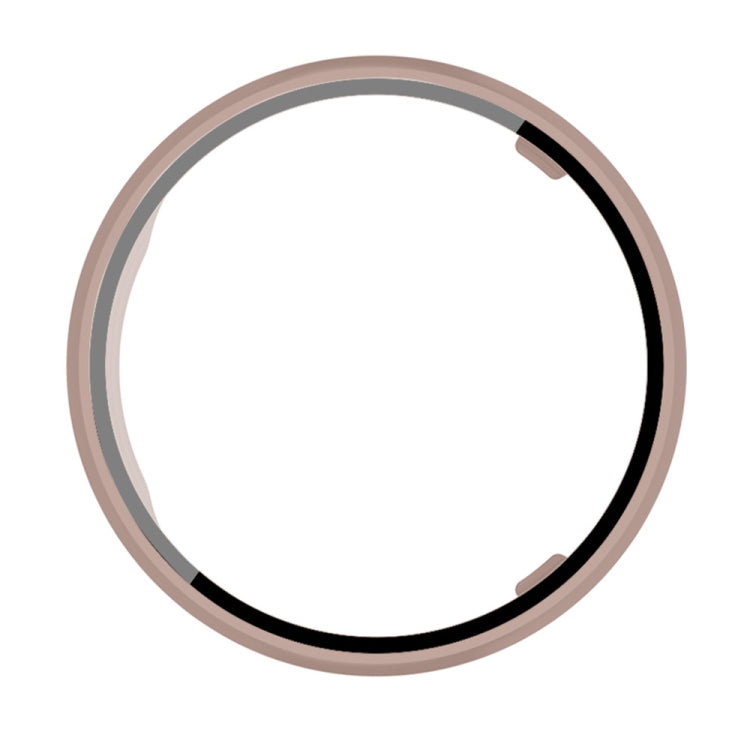 For Aigo GTV2 PC + Tempered Film Integrated Watch Protective Case(Pink) - Watch Case by PMC TechLife | Online Shopping South Africa | PMC TechLife | Buy Now Pay Later Mobicred