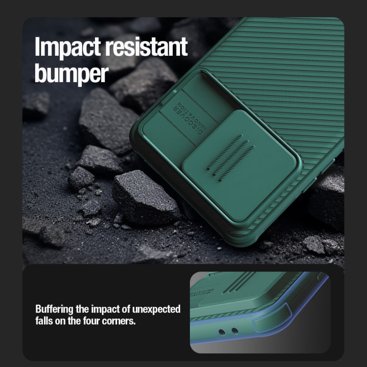 For Xiaomi Redmi K70 / K70 Pro NILLKIN CamShield Pro Magnetic PC Phone Case(Green) - Xiaomi Cases by NILLKIN | Online Shopping South Africa | PMC TechLife | Buy Now Pay Later Mobicred