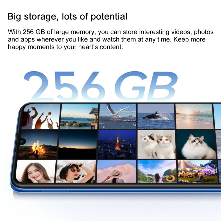 HUAWEI Enjoy 70z, 8GB+256GB, Side Fingerprint Identification, 6.75 inch HarmonyOS 4.0 Octa Core 2.4GHz, Network: 4G, Not Support Google Play(Black) - free shipping - PMC TechLife - Order now!