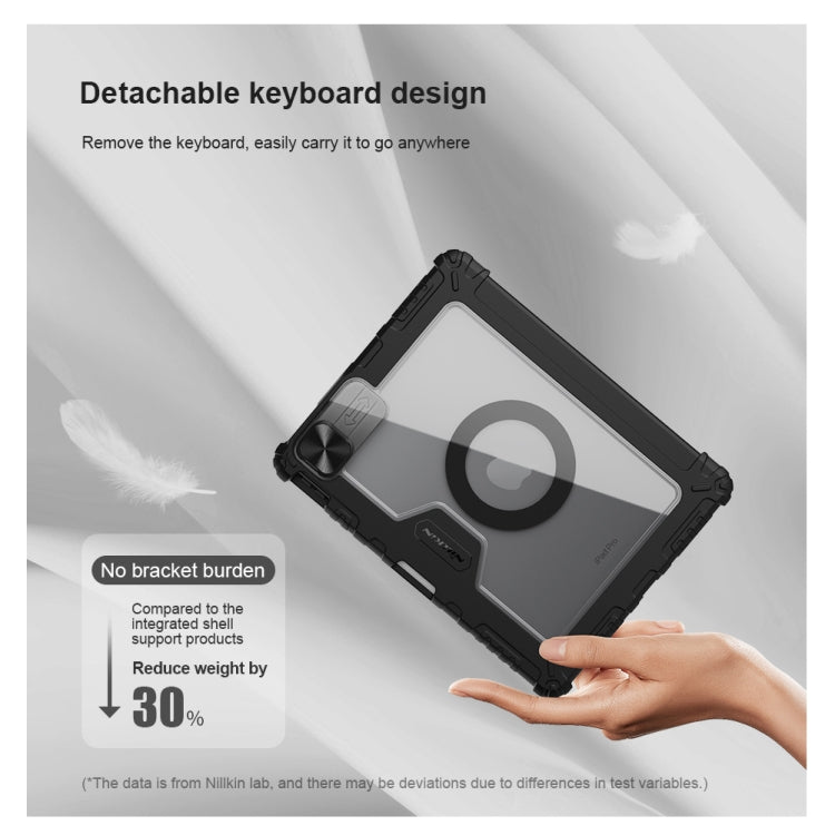For iPad Air 2020/2022 / Pro 11 2022 Nillkin Backlit Version Bumper Link Keyboard Case - free shipping - PMC TechLife - Order now!