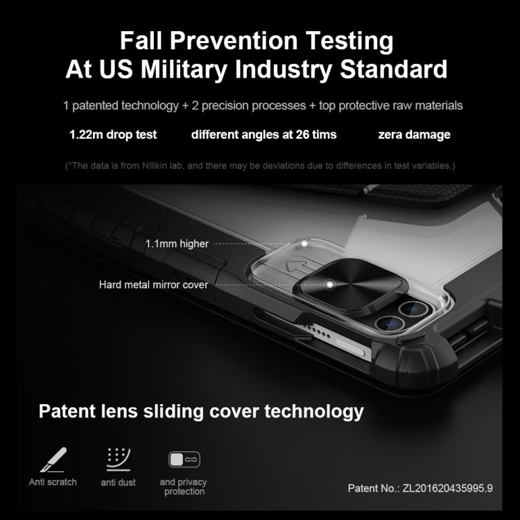 For iPad Air 2020/2022 / Pro 11 2022 Nillkin Backlit Version Bumper Link Keyboard Case - free shipping - PMC TechLife - Order now!