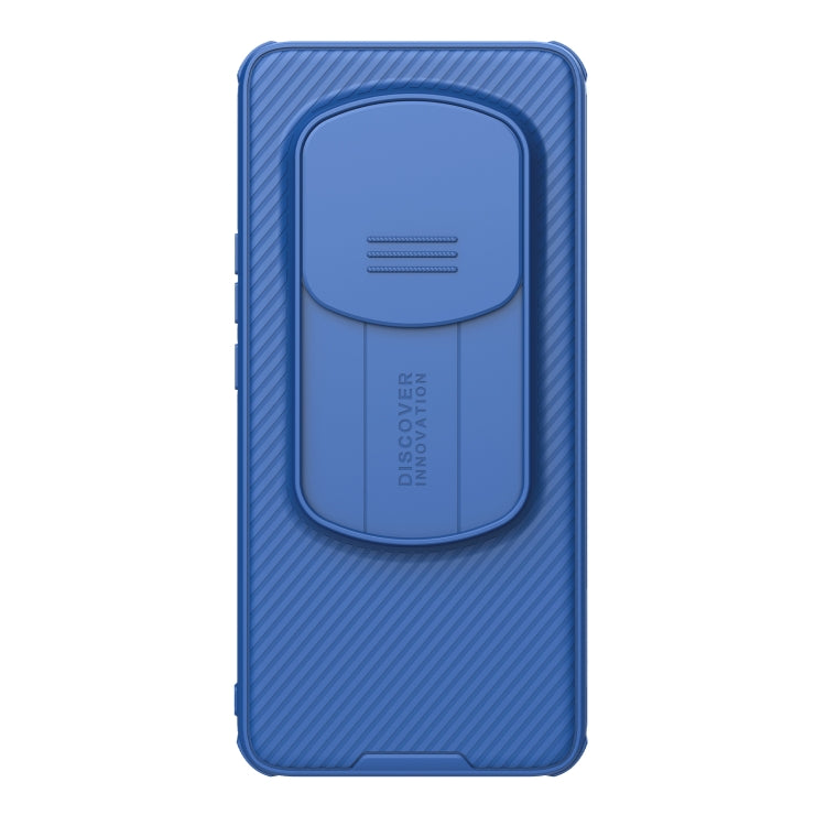 For Honor Magic6 Pro NILLKIN Black Mirror Pro Series Camshield PC Phone Case(Blue) - Honor Cases by NILLKIN | Online Shopping South Africa | PMC TechLife | Buy Now Pay Later Mobicred