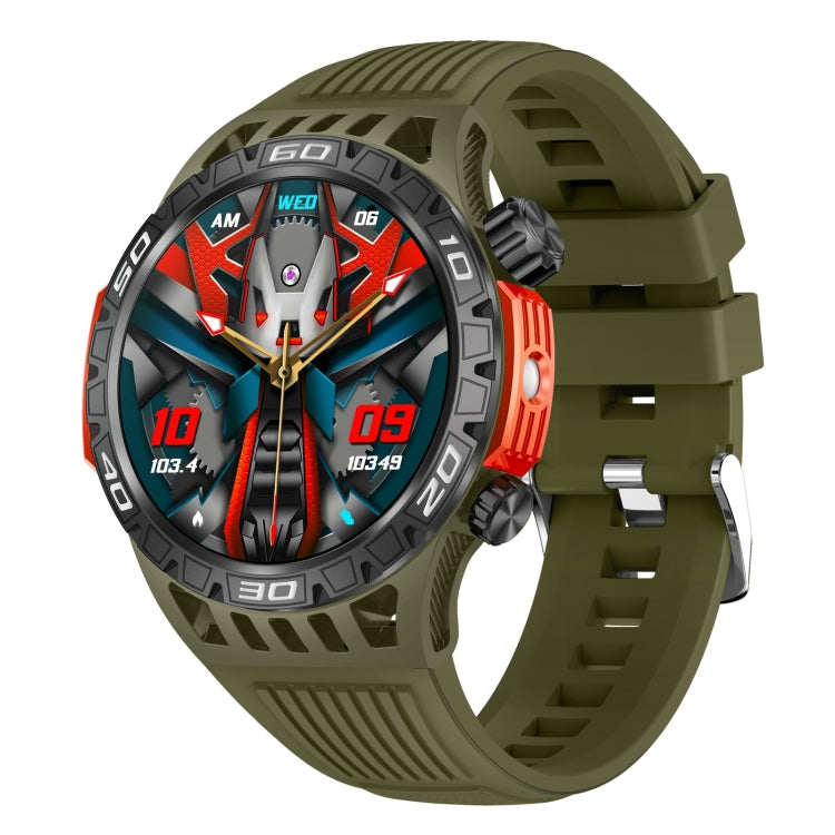 HT22 1.46 inch Smart Sport Watch, Support Bluetooth Call / Sleep / Heart Rate / Blood Pressure Health Monitor(Green) - Smart Watches by PMC TechLife | Online Shopping South Africa | PMC TechLife