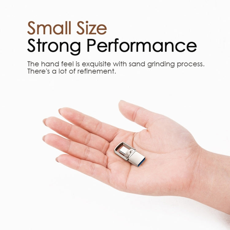 EAGET 128G USB 3.1 + Type-C / USB-C  Interface Metal Twister Flash U Disk, with Micro USB OTG Adapter - free shipping - PMC TechLife - Order now!