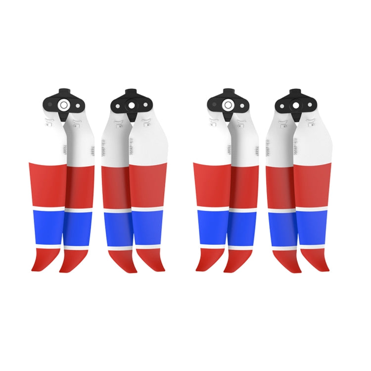 2 Pairs Sunnylife 7238F-3C For DJI Mavic Air 2 Double-sided Three-color Low Noise Quick-release Propellers(Red Blue White) - DIY Propeller by PMC TechLife | Online Shopping South Africa | PMC TechLife | Buy Now Pay Later Mobicred